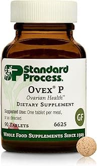 Standard Process Ovex P - Whole Food-Based Supplement to Support Your Health - Supplement with Porcine Ovary Cytosol Extract - 90 Tablets