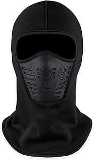 Balaclava Ski Mask - Polar Fleece Winter Face Mask - Helmet-Friendly Snowboard Gear - Anti-Fog Balaclava