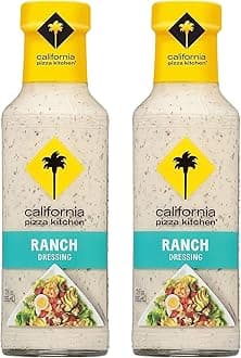 California Pizza Kitchen Ranch Dressing - Creamy Ranch Dressing, Restaurant-Like Ranch Dip, Fresh and Creative Flavors Collide, Ranch Salad Dressings and Sauces - 12 Fl Oz, Pack of 2