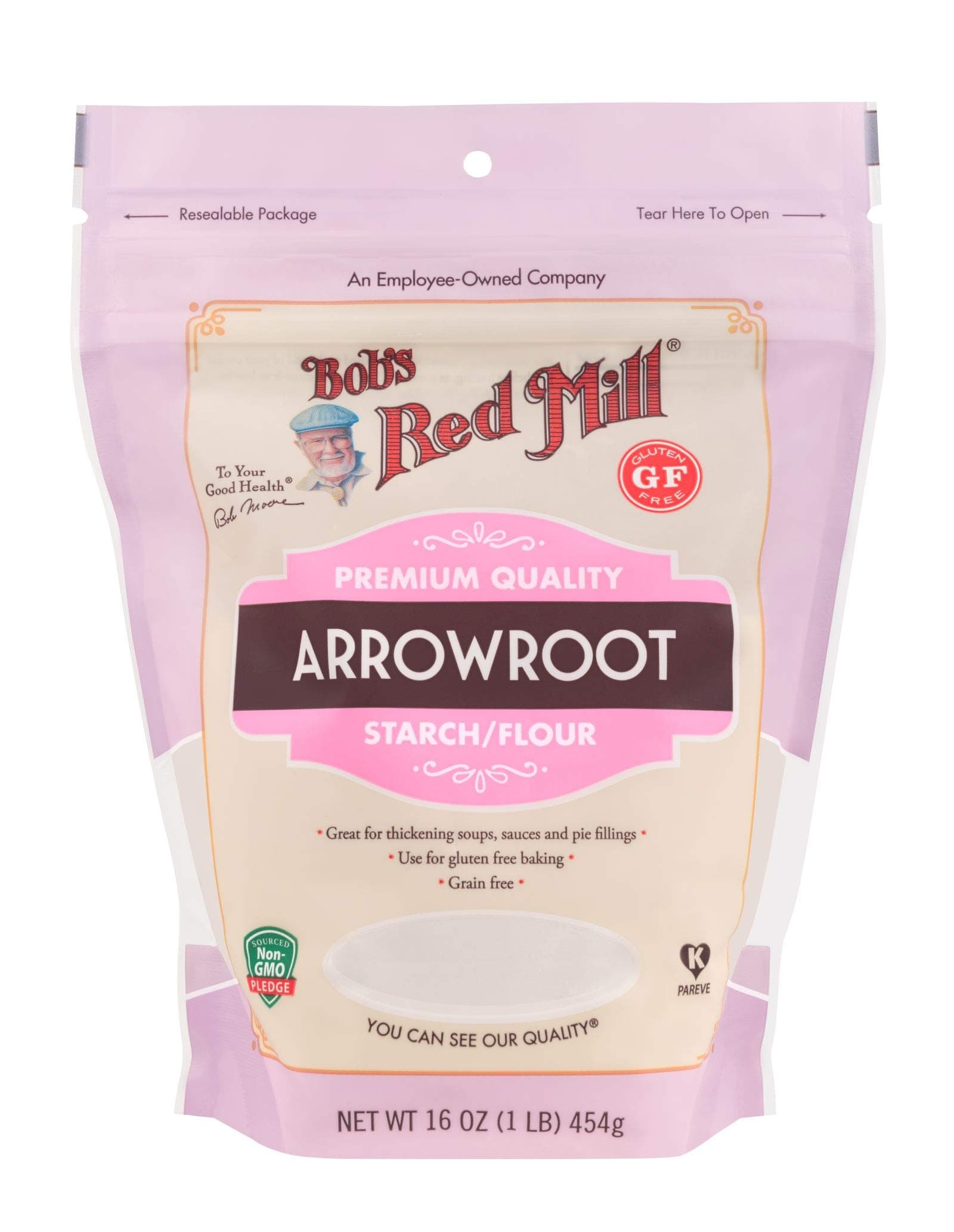 Arrowroot Starch Flour, 454 gm