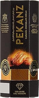 PEKANZ - Pecan Bites with Caramel Chocolate Coating - 50g Box | Perfect Snack & Thoughtful Gift for Special Occasions
