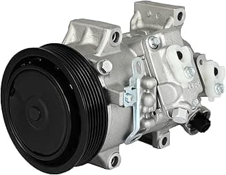 cciyu Air Conditioning Compressor for Toyota Corolla Matrix for Scion xD 1.8L 2008-2014 Replaces AC Compressor for Car 67328 68328