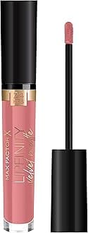 Max Factor Lipfinity Velvet Matte Liquid Lip, 045 Posh Pink, 3.5ml