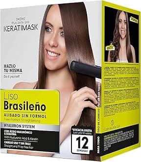 PLACENTA LIFE Be Natural - Brazilian Keratimask Straightening Kit - Long Lasting Professional Results