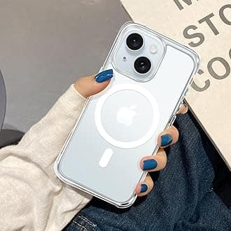 Mkeke for iPhone 14 Case Clear Compatible with Magsafe Military-Grade Protection Shockproof Magnetic Phone Cover 2022