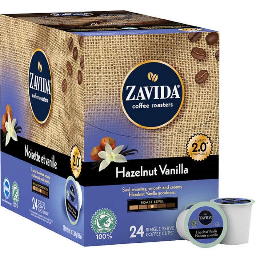 Coffee Hazelnut Vanilla Single-Serve Cups (96 Count)