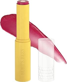 Burt’s Bees Easter Basket Stuffers, Tinted Boosted Balm, Cheeky Cherry, Hydrating Tinted Lip Balm, 24 Hour Lip Moisturizer with Responsibly Sourced Beeswax, 100% Natural Origin, 1 Count, 0.16oz