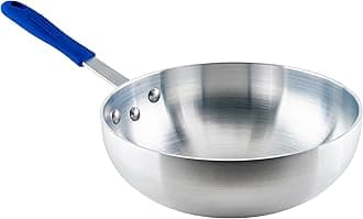 Winco Aluminum Stir Fry Pan, 11-Inch,Silver