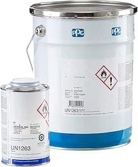 PPG Sigma Coatings Sigmadur 520 2K Marine Paint Polyurethane High Resistance, Universal, RAL colors for Boats, Yachts, Tiles, for baths, shower trays (Select RAL, 4 Liters (46.4m2))