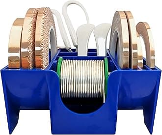 Stained Glass Supplies Non-Slip Copper Foil Dispenser, Solder Wire, Tools Storage(Single Foil Dispenser, Copper Foil and Solder Excluded)