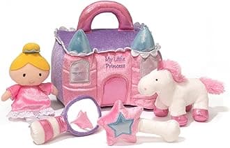 Baby's Princess Castle Stuffed Plush Playset (8 Inches)