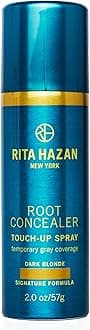 Rita Hazan Root Concealer Touch Up Spray - Instant Spray To Cover Up Roots - Quick Drying, Water-Resistant Formula - Temporary Hair Color Spray for Gray Roots - 2 oz. Root Spray
