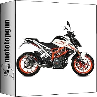 mivv exhaust homologated cat-oem gp-pro carbon compatible with ktm 390 duke 2017 2018 2019 2020 mototopgun