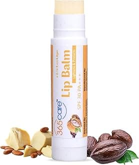 Cocoa Butter Lip Balm for Dark Lips Lightening with SPF 30 PA+++ | Lip Balm for Smokers, Dry & Pigmented Lips | Deep Moisturizing & Sun Protection | For Men & Women | 4.8g (1)
