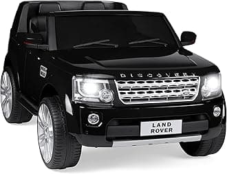 Best Choice Products 12V 3.7 MPH 2-Seater Licensed Land Rover Ride On Car Toy w/Parent Remote Control, MP3 Player - Black