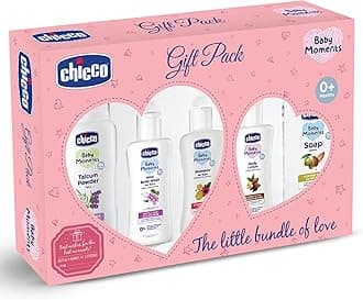 Baby Moments Essential Set Pink, Gift Set for Babies, 0m+