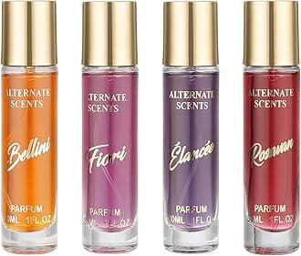 Alternate Scents Combo Of Bellini, Fiori, Elancee, Rosavan Premium Perfume For Women| Long Lasting|25% Premium Oil Concentration| Imported Fragrance From France | Made In India