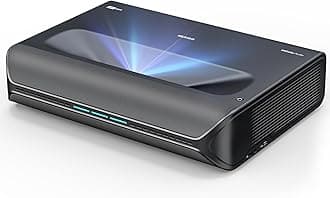 Aurora Pro, Ultra Short Throw 4K Tri-Color Laser Projector, 2400 Lumens, Screen Adoption, Dynamic Dimming, Dolby Vision & Atoms, HDR10, HLG, Active 3D, 60W Speakers, UST TV