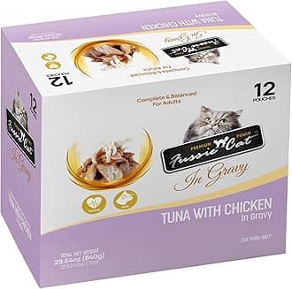 Fussie Cat Premium Tuna w/Chicken in Gravy