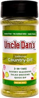 Uncle Dan's California Country Dill | 6.2oz Shaker – 6.2oz Shaker Bottle