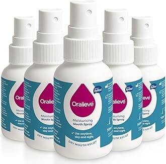 oralieve 5 Pack - Moisturising Dry Mouth Spray
