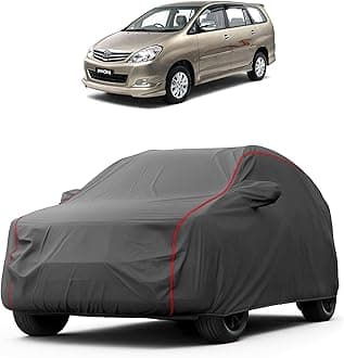 Heavy-Duty Car Cover for Compatible with Toyota Innova (2005 to 2025 All Models) Deluxe Car Protection Cover – Waterproof & UV-Resistant All-Season Exterior Protection