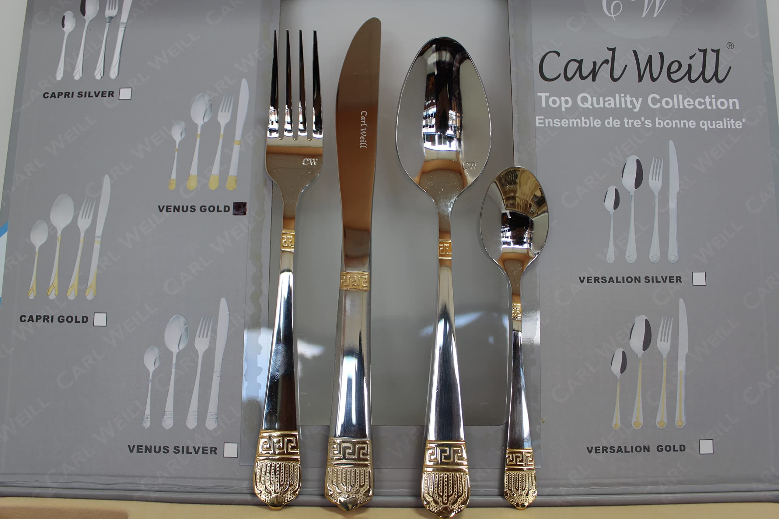 24-PCS Flatware (Venus Gold)