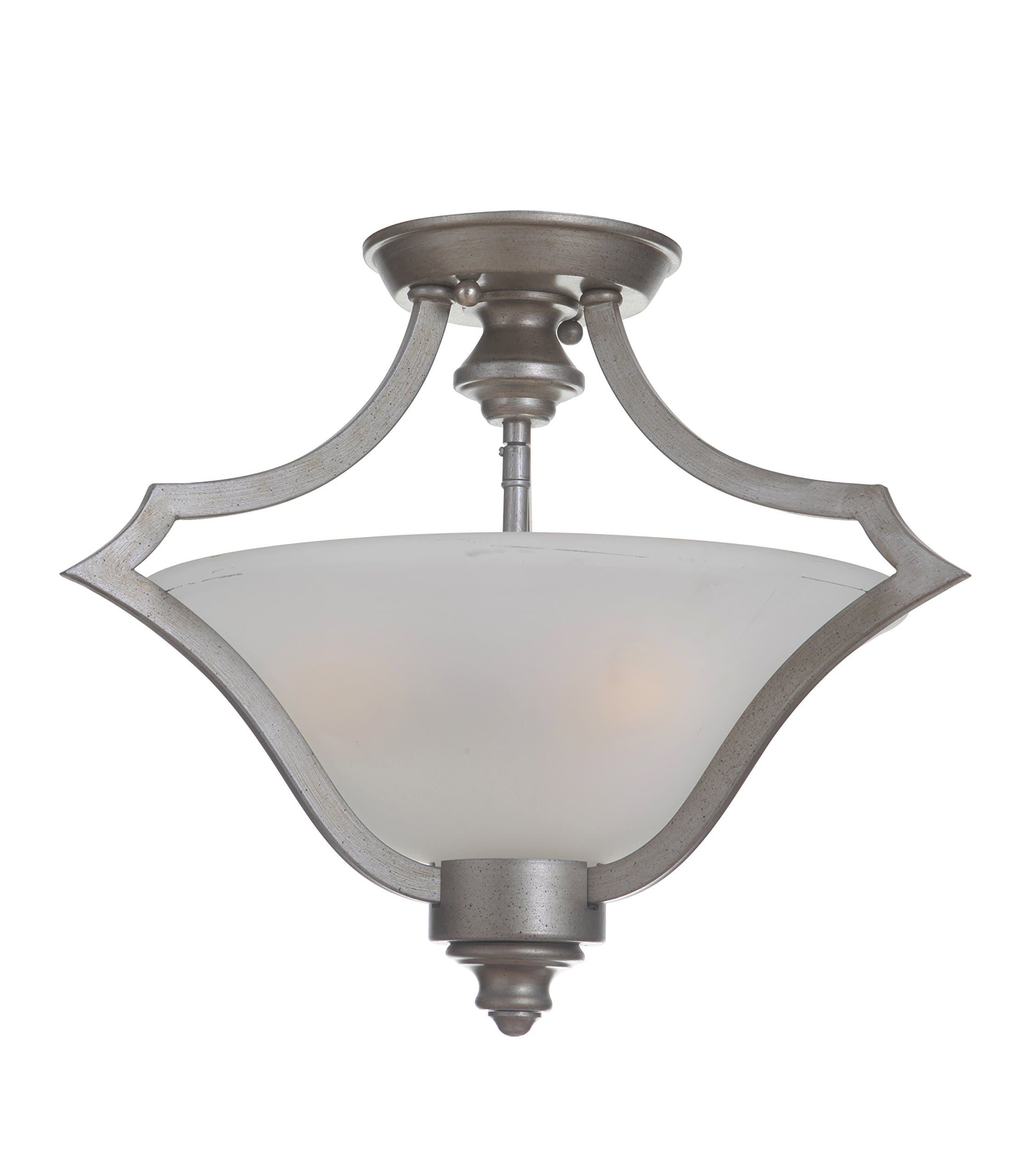 40253-AO Three Light Semi Flush