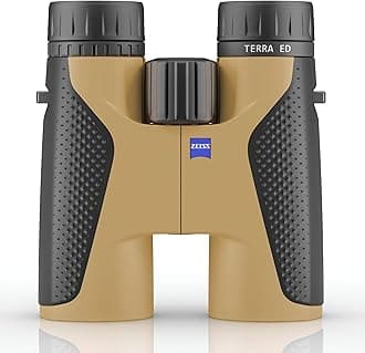 ZeissTerra ED Pocket Binoculars Compact, Waterproof, and Fast Focusing with Coated Glass for Optimal Clarity in All Weather Conditions for Bird Watching, Hunting, Sightseeing