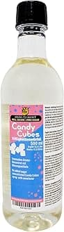 Zero Sugar Candy Cubes Pop Soda Syrup Concentrate 500 ml - Make 12.5 Litres of Sugar-Free Soft Drink by Adding Flavouring to Carbonated Sparkling Fizzy Water