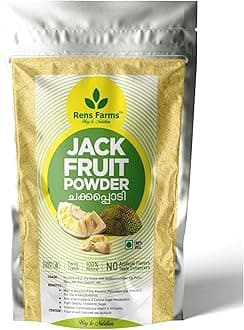 Rens Farms Well Matured Green Jackfruit Flour Gluten Free, Raw Jackbulb Jack Fruit Powder 250 Grams - Pack of 1