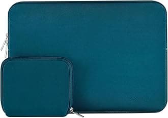 Sponsored Ad – MOSISO Laptop Case 13 inch, 13 inch Laptop Sleeve Bag Compatible with MacBook Air 13 M4 M3 M2 M1 2025-2018 / Pro 13 M2 M1 2025-2016, Neoprene Computer Sleeve Bag with Small Case, Deep Teal