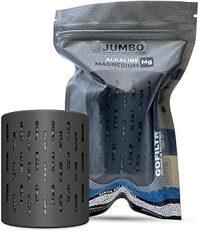 GOFILTR Jumbo Magnesium Alkaline Water Infuser - 9.5 pH + Electrolytes for Any Large Water Bottles/Pitchers, 300 Gallon / 3 Months, Ionized Mineral Alkaline Water Infuser (1 Pack)