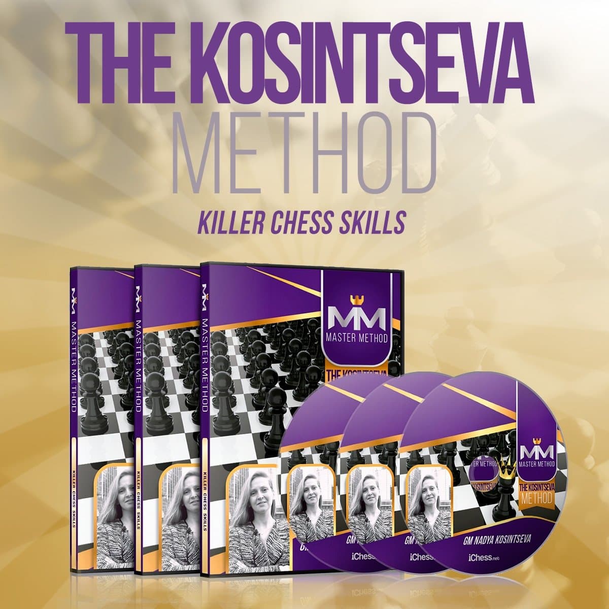 iChess.net Master Method - The Kosintseva Method – GM Nadya Kosintseva - Over 15 Hours of Content!