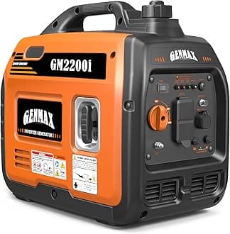 - GENMAX Generator，EPA Compliant, Eco-Mode Feature, Ultra Lightweight for Backup Home Use & Camping