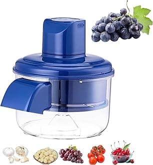 Electric Grape Peeling Machine, Garlic Peeler Machine, Automatic Small Fruit Peeling Tool, Rechargeable Home Kitchen Aid Peeler for Elderly, Commercial Smart Fruit Machines