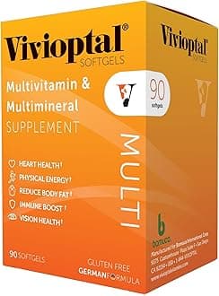 Vivioptal Multi, 90 Softgels, Multivitamin & Multimineral, Gluten Free, German Formula