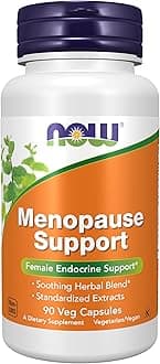 NOW Foods Menopause Support, 90 Vegetable Capsule (Pack of 2)