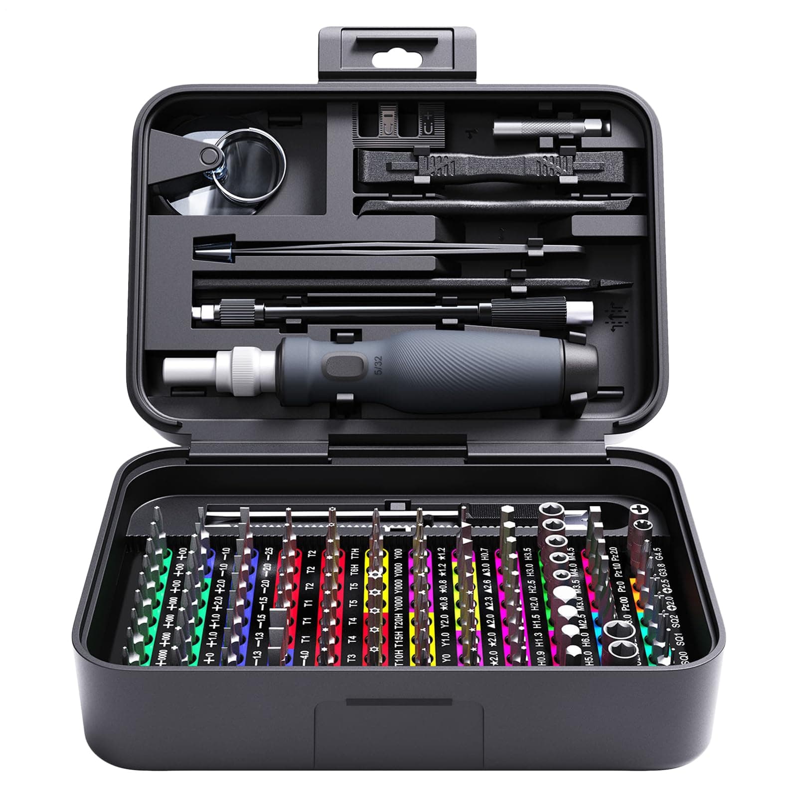 Screw Driver Set | Retractable 360 Rotating Cap with Storage,Screwdriver Bit Set Tool Kit - for Computer Laptop Tablet Watch Electronics Mechanics Home Car Travel Craftsmen Men