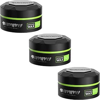 FONEX STYLING SOFT HAIR WAX MATTE LOOK FINISH 150ML x 3 TUBS