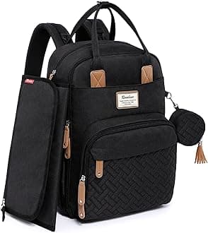 Diaper Bag Backpack, Neutral All-in-One Baby Bags for Boy Girl, Multifunction Travel Backpack