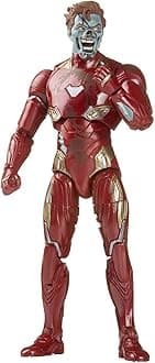 Marvel Legends Series MCU Disney Plus What If Zombie Iron Man Marvel Action Figure, 4 Accessories