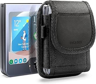 Encased XL Cell Phone Belt Pouch Holster (Case Compatible) (Z Flip)