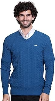 GODFREYV Neck Full Sleeve Sweater for Man Winter Pullover