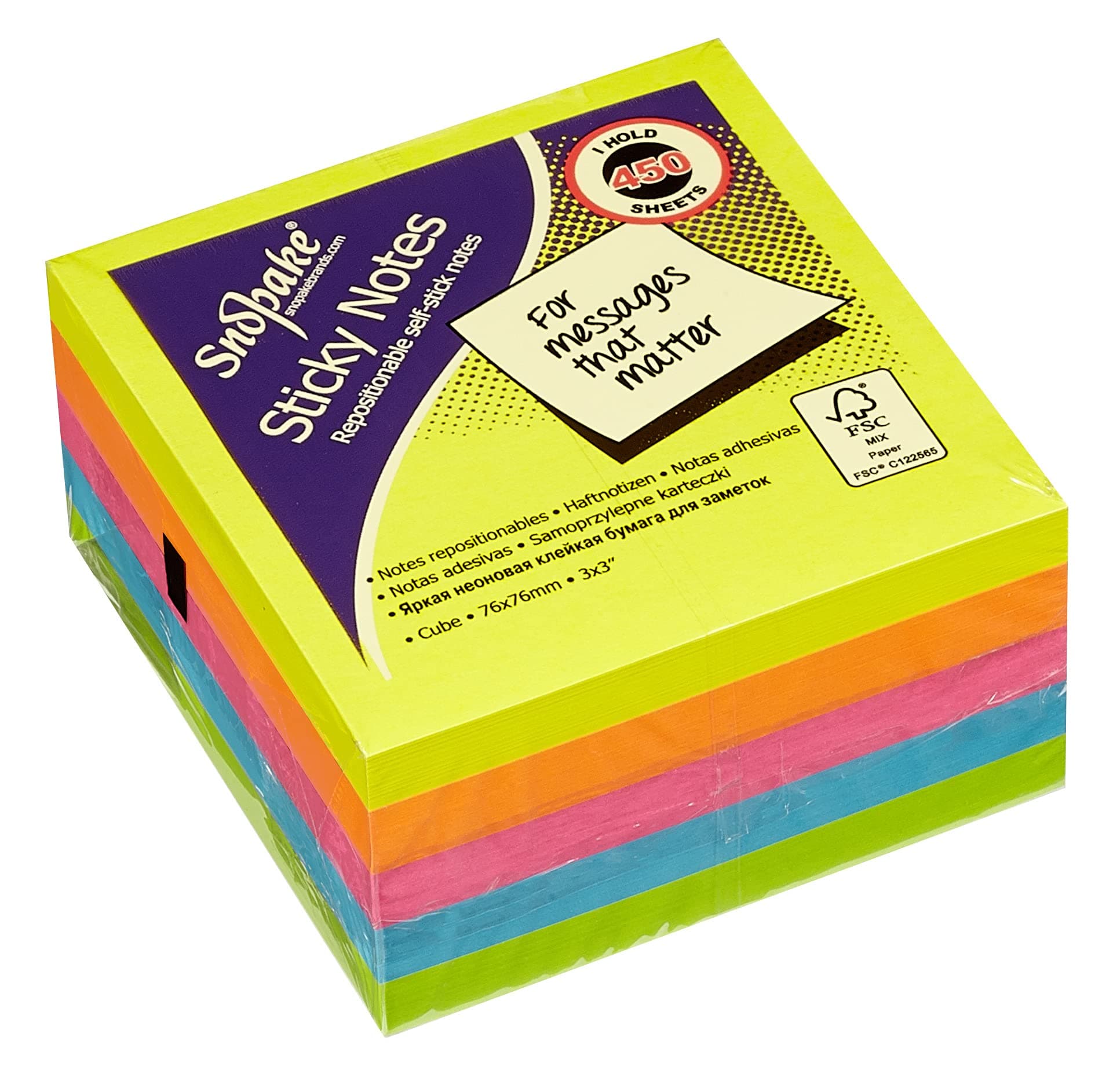 Neon Sticky Notes
