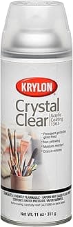 K01303007 Acrylic Spray Paint Crystal Clear in 11-Ounce Aerosol