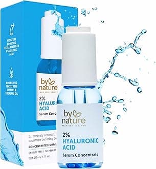 2% Hyaluronic Acid Serum for Face & Neck - Skincare from New Zealand - 2% Hyaluronic Acid Facial Serum Concentrate - 1fl. Oz