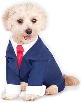 Business Suit Pet Costume for Dogs or Cats, XL