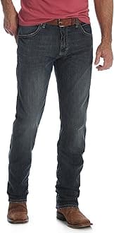 Wrangler Mens Retro Slim Fit Straight Leg Jean