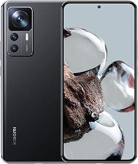 12T 5G - Smartphone 8+256GB, 6.67” 120Hz CrystalRes AMOLED Display, MediaTek Dimensity 8100-Ultra, 108MP Pro-grade Camera, Smart 120W Hypercharge, 5000mAh, Black UK Version